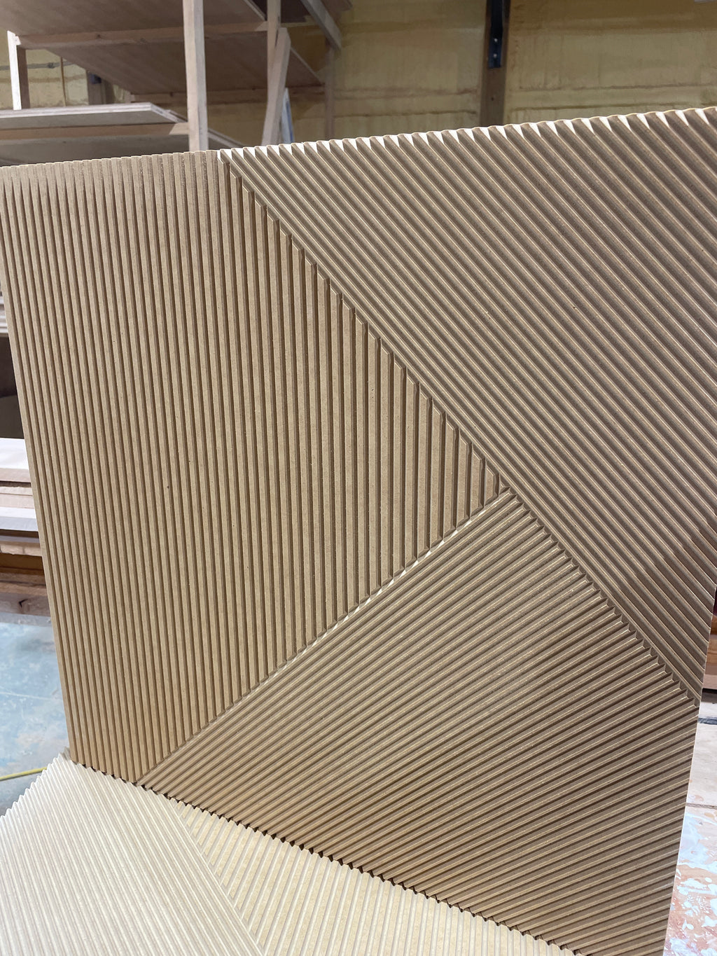 Fluted Accent Wall Panel