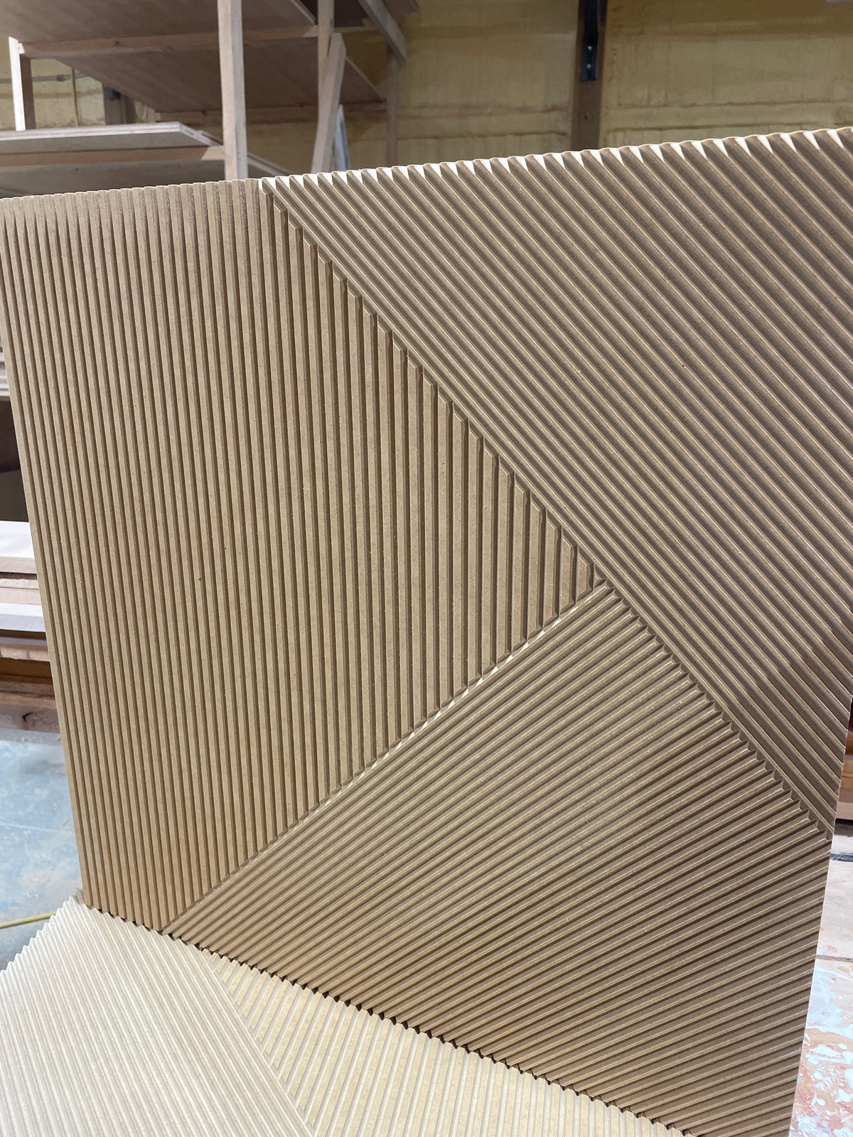 Fluted Accent Wall Panel