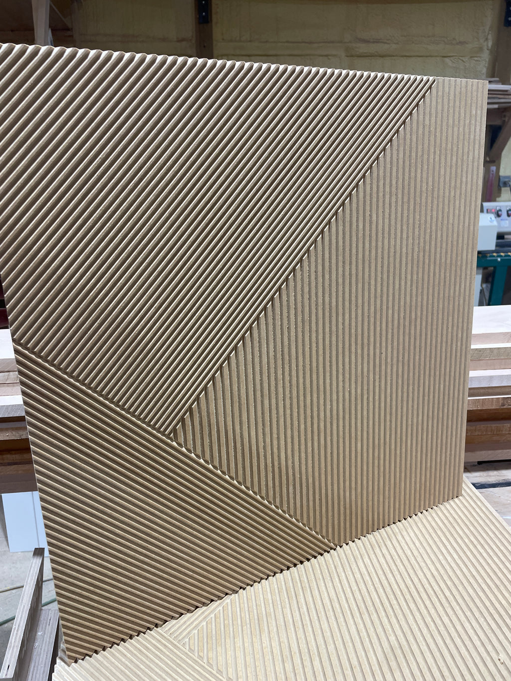Fluted Accent Wall Panel