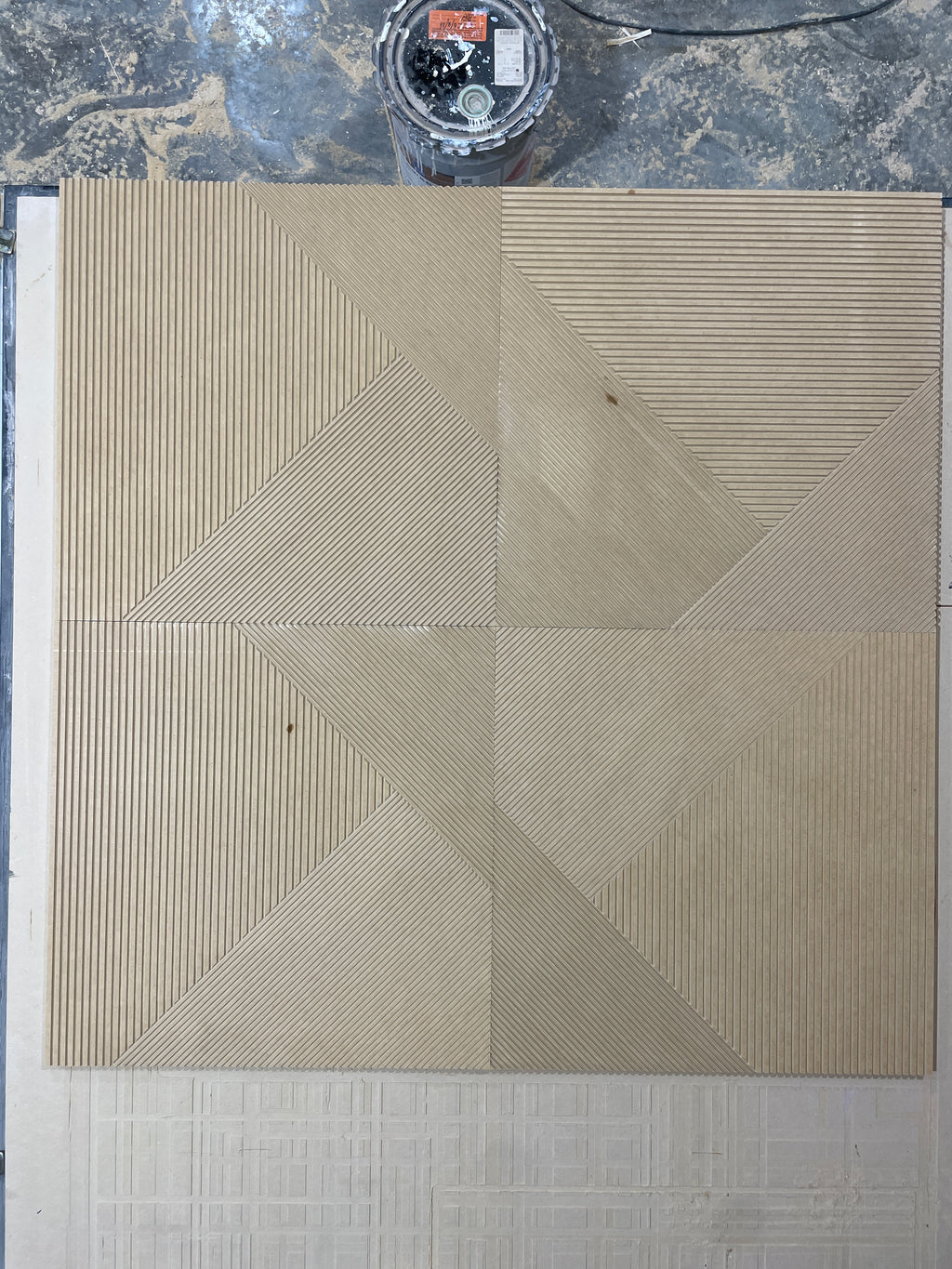 Fluted Accent Wall Panel