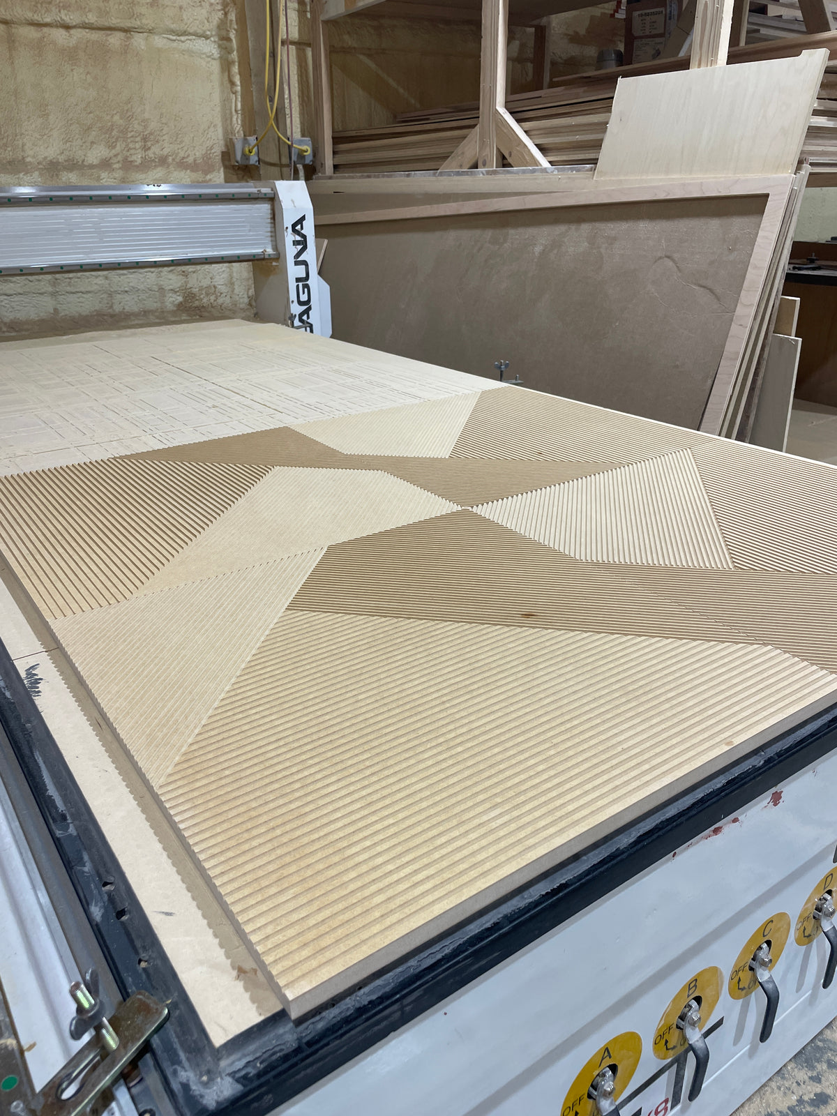 Fluted Accent Wall Panel