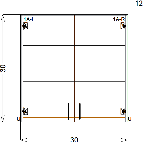 Upper Cabinet - 30" Standard